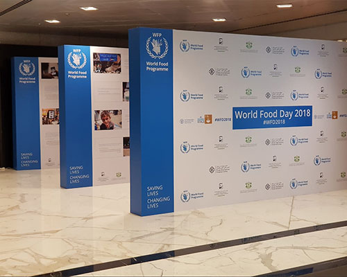  HUNGER PHOTO EXHIBIT AT DUBAI INTERNATIONAL FINANCIAL CENTRE (DIFC) MARKS WORLD FOOD DAY 2018
