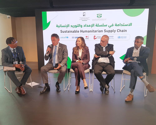  DUBAI’S INTERNATIONAL HUMANITARIAN CITY AND PARTNERS ADVOCATE  FOR A SUSTAINABLE HUMANITARIAN SUPPLY CHAIN AT THE COP28-LINKED CONFERENCE