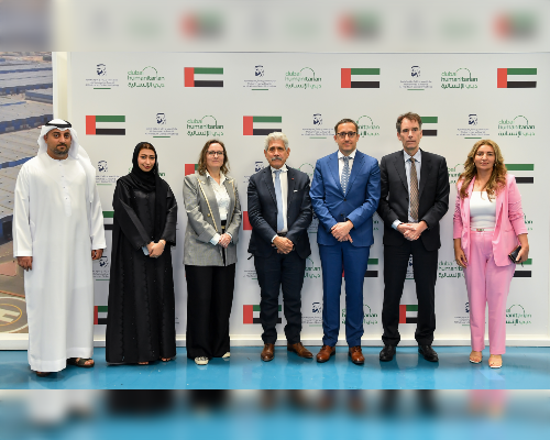  EU Ambassador and ECHO Delegation Visit Dubai Humanitarian Facilities to Strengthen Global Relief Efforts