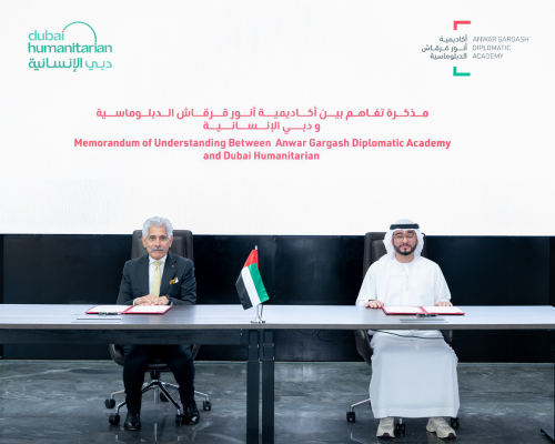 Dubai Humanitarian and AGDA Partner to Strengthen Humanitarian and Diplomatic Collaboration