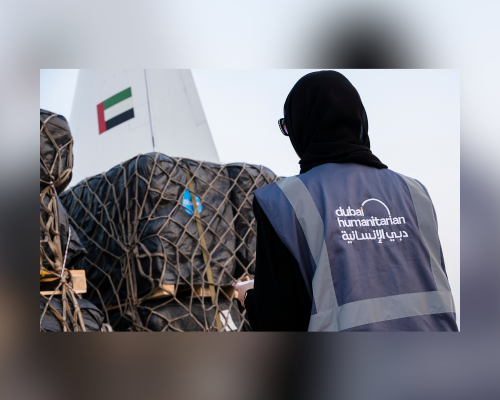 Under the directives of Mohammed bin Rashid, Dubai Humanitarian launches new air bridge to deliver winter relief supplies to Gaza